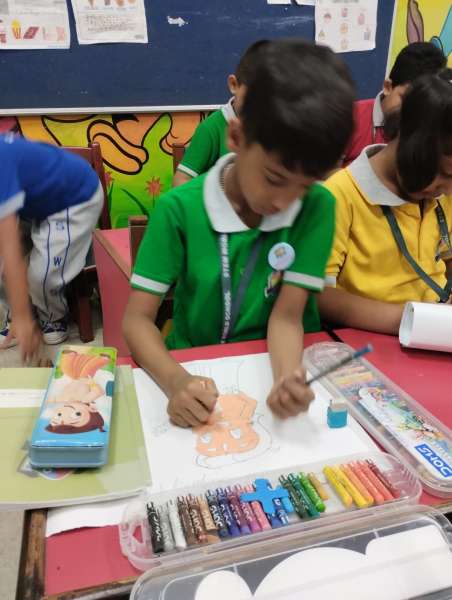 Interhouse Art Competition Classes 1 – 2 (2025)