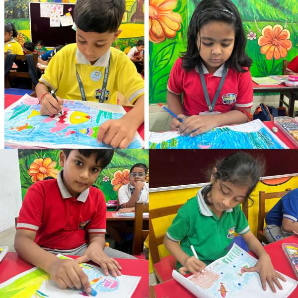 Interhouse Art Competition Classes 1 – 2 (2025)