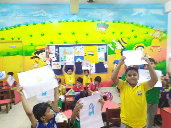 Interhouse Art Competition Classes 1 – 2 (2025)