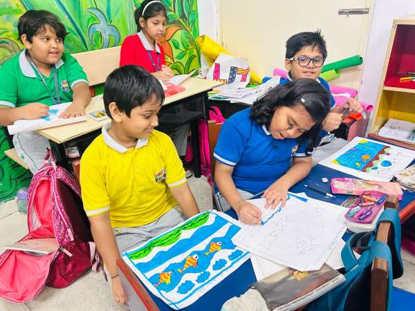 Interhouse Art Competition Classes 1 – 2 (2025)