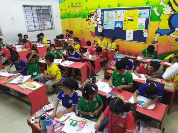 Interhouse Art Competition Classes 1 – 2 (2025)