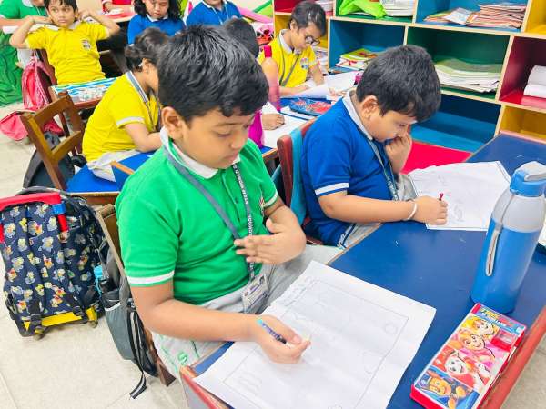 Interhouse Art Competition Classes 1 – 2 (2025)