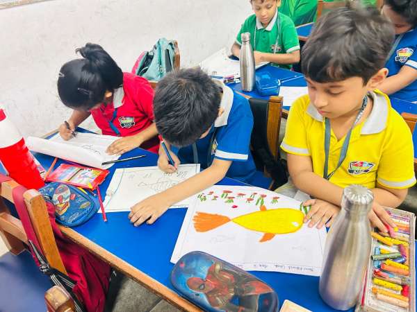 Interhouse Art Competition Classes 1 – 2 (2025)