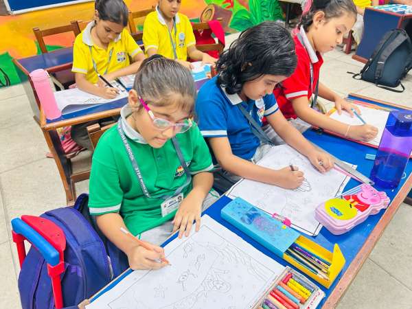 Interhouse Art Competition Classes 1 – 2 (2025)