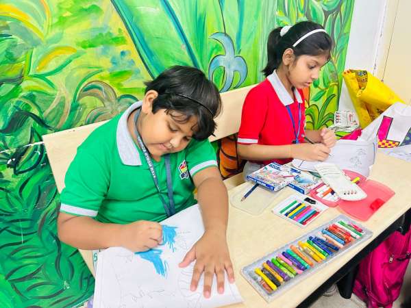 Interhouse Art Competition Classes 1 – 2 (2025)