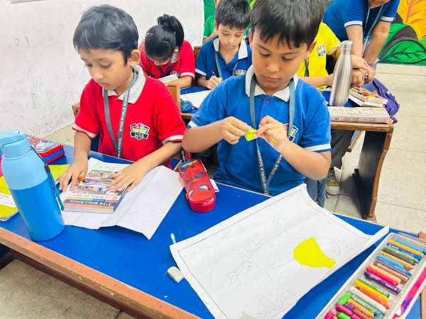 Interhouse Art Competition Classes 1 – 2 (2025)