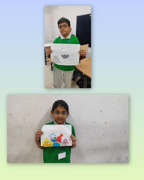 Interhouse Art Competition Classes 3 – 5 (2025)