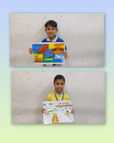 Interhouse Art Competition Classes 3 – 5 (2025)