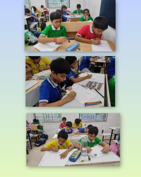 Interhouse Art Competition Classes 3 – 5 (2025)