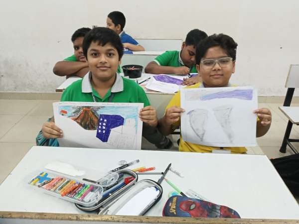 Interhouse Art Competition Classes 3 – 5 (2025)