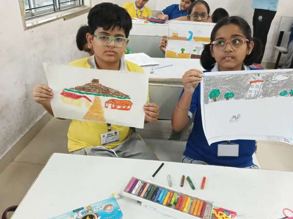 Interhouse Art Competition Classes 3 – 5 (2025)