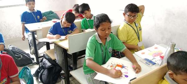 Interhouse Art Competition Classes 3 – 5 (2025)