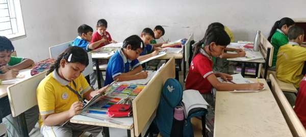 Interhouse Art Competition Classes 3 – 5 (2025)