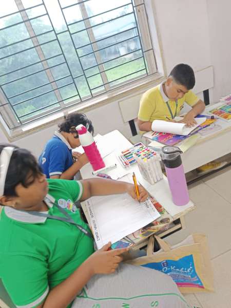 Interhouse Art Competition Classes 3 – 5 (2025)