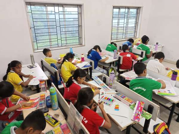 Interhouse Art Competition Classes 3 – 5 (2025)