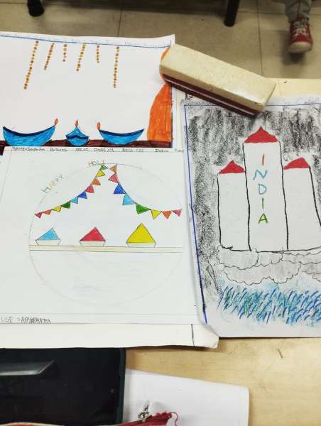 Interhouse Art Competition Classes 3 – 5 (2025)