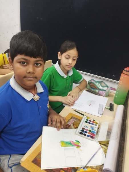 Interhouse Art Competition Classes 3 – 5 (2025)