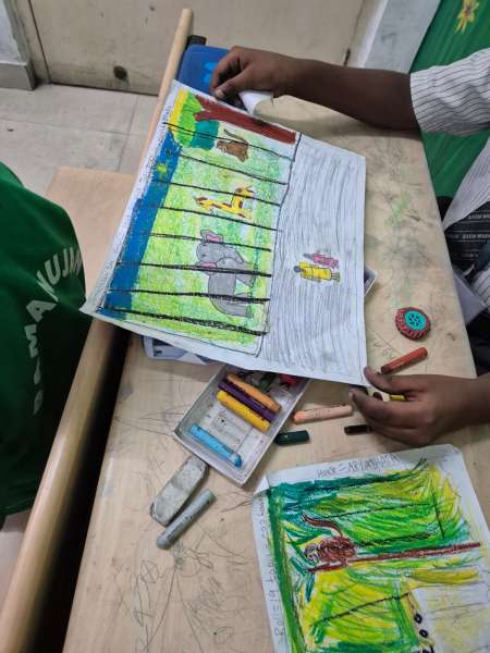 Interhouse Art Competition Classes 3 – 5 (2025)