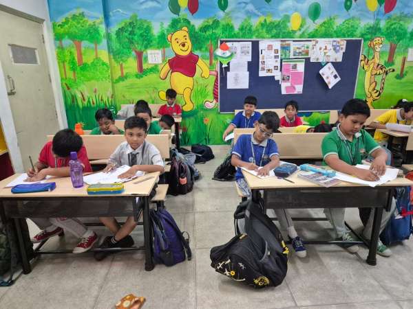 Interhouse Art Competition Classes 3 – 5 (2025)