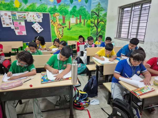 Interhouse Art Competition Classes 3 – 5 (2025)