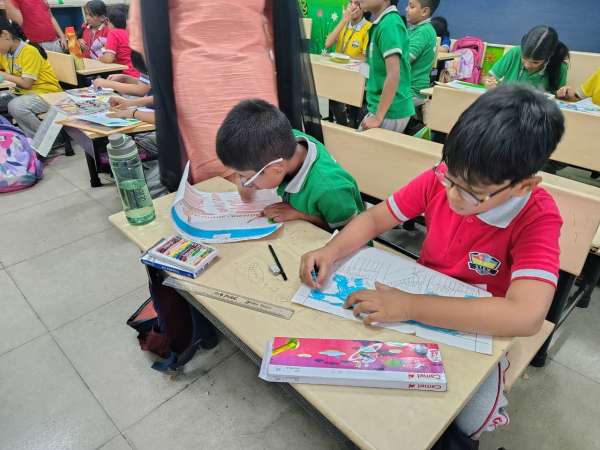 Interhouse Art Competition Classes 3 – 5 (2025)