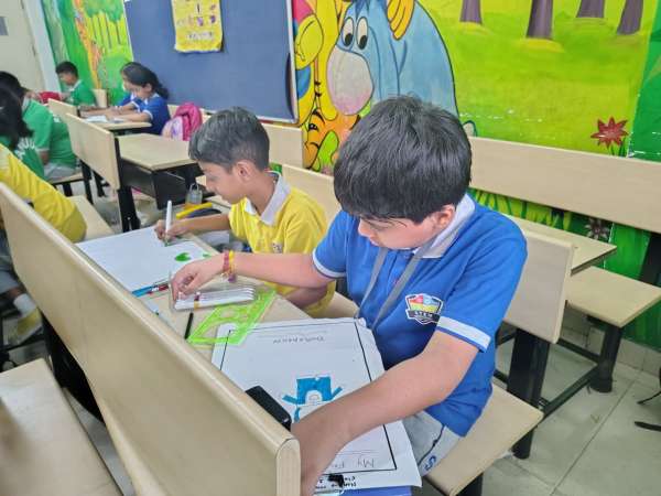 Interhouse Art Competition Classes 3 – 5 (2025)