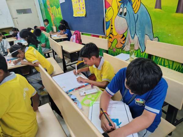 Interhouse Art Competition Classes 3 – 5 (2025)