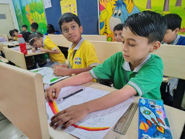 Interhouse Art Competition Classes 3 – 5 (2025)