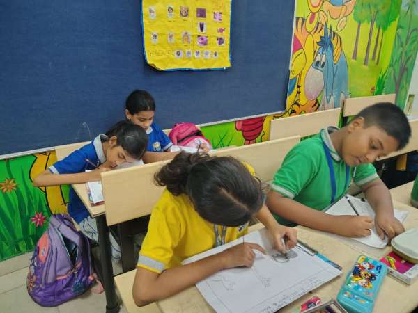 Interhouse Art Competition Classes 3 – 5 (2025)