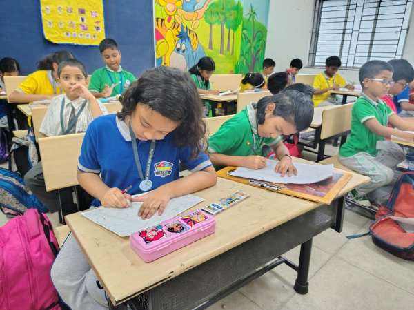 Interhouse Art Competition Classes 3 – 5 (2025)