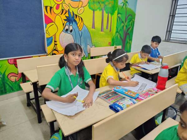 Interhouse Art Competition Classes 3 – 5 (2025)