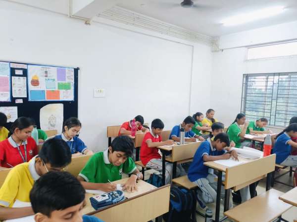 Interhouse Art Competition Classes 6 – 8 (2025)