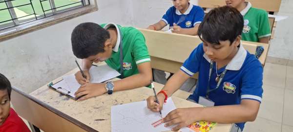 Interhouse Art Competition Classes 6 – 8 (2025)