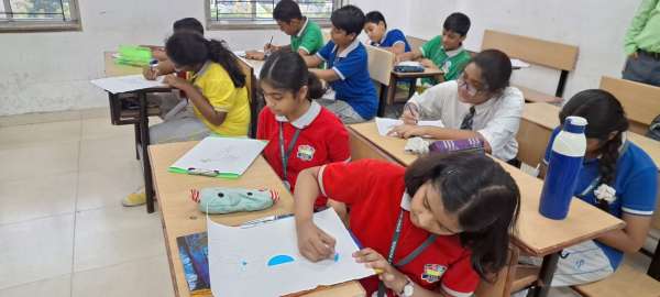 Interhouse Art Competition Classes 6 – 8 (2025)