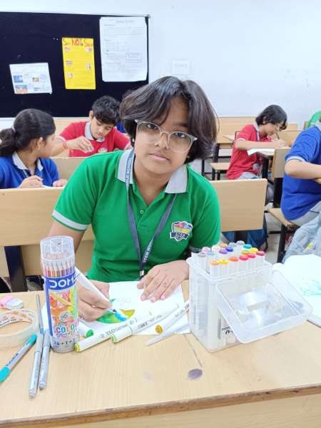 Interhouse Art Competition Classes 6 – 8 (2025)