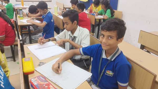 Interhouse Art Competition Classes 6 – 8 (2025)