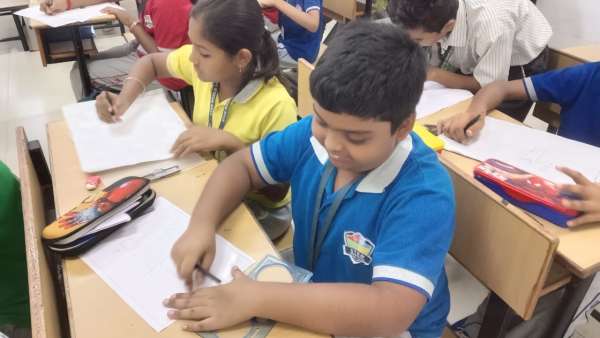 Interhouse Art Competition Classes 6 – 8 (2025)