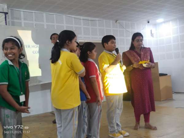 Inter-house Pick & Say for Classes 1 to 5 (2025)