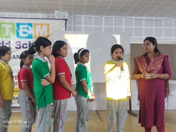 Inter-house Pick & Say for Classes 1 to 5 (2025)