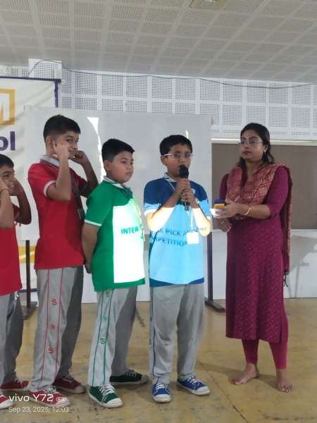 Inter-house Pick & Say for Classes 1 to 5 (2025)