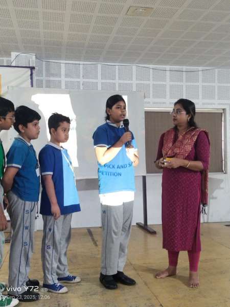 Inter-house Pick & Say for Classes 1 to 5 (2025)