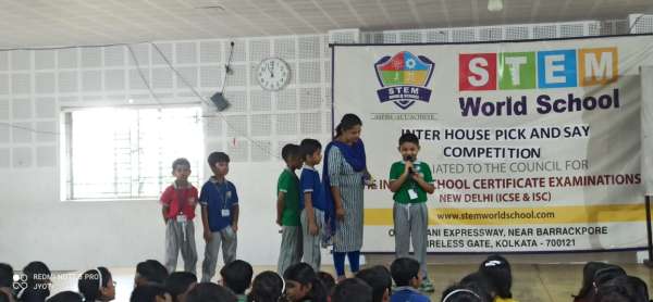 Inter-house Pick & Say for Classes 1 to 5 (2025)