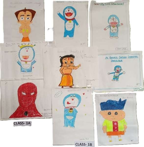 Certificate Distribution – Inter House Art Competition (Classes I & IV) (2025)