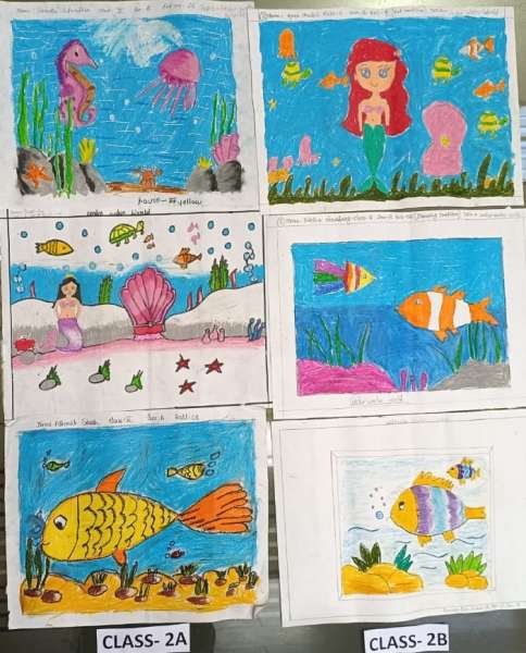 Certificate Distribution – Inter House Art Competition (Classes I & IV) (2025)