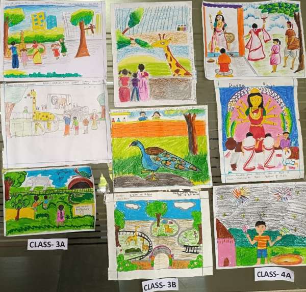 Certificate Distribution – Inter House Art Competition (Classes I & IV) (2025)