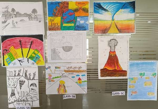 Certificate Distribution – Inter House Art Competition (Classes I & IV) (2025)