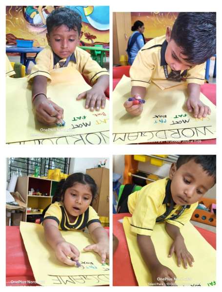 Word Game for Classes P.G. – K.G (2025)