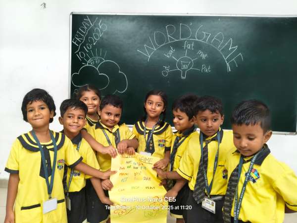 Word Game for Classes P.G. – K.G (2025)