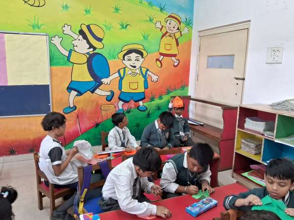 Origami Making Activity for classes 1 - 2 (2025)