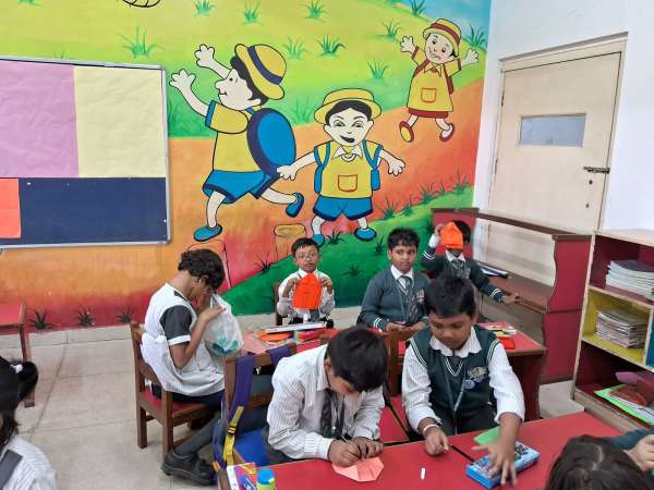 Origami Making Activity for classes 1 - 2 (2025)